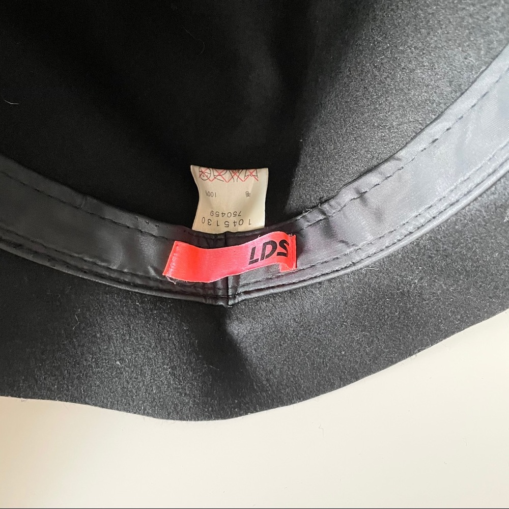 🖤Black Fedora Hat - Picture 7 of 8